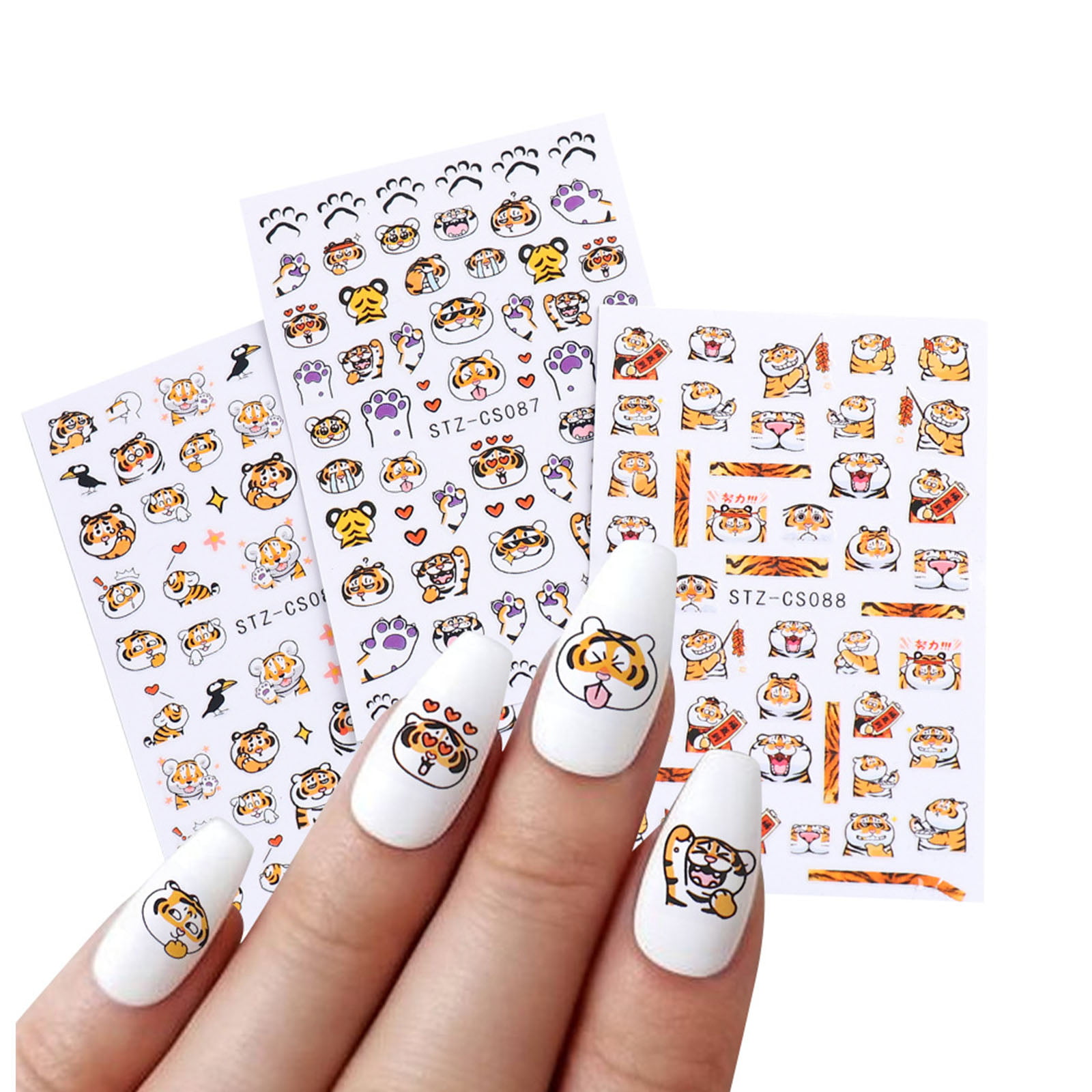 restocked) Pokemon nail stickers/nail art, Beauty & Personal Care, Hands &  Nails on Carousell