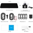 thumbnail image 4 of AUTO-VOX V5 9.35'' Full Laminated Ultrathin Touch Screen Rear View Mirror Camera, Dual 1080P Super Night Vision Backup Camera, 4 of 7