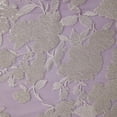 thumbnail image 3 of Zelouf Stevie Floral Sequin Embroidery  , Sewing, DIY, Crafts Fabric by the Yard, Wisteria/white, 3 Yard, 3 of 3