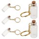 thumbnail image 2 of 5pcs Mini Glass Bottle With Cork Lids Tiny Jars For Diy Crafts Wedding Favors Party Home Decorations Clear Small Glass Container With Lids, 2 of 3