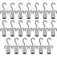 thumbnail image 1 of ColoMX Ganchos para colgar colgantes de 20 piezas ganchos para pantallas de zapatos estantes de secado de zapatos ganchos de almacenamiento de zapatos, 1 of 8