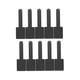 thumbnail image 4 of Juego de 10 bridas reutilizables para cables, cintas para organizar cables, sistema de organización versátil Negro, 4 of 9