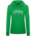 thumbnail image 2 of Women's Levelwear Kelly Green Montreal Canadiens St. Patrick's Day Slender Raglan Hoodie, 2 of 3
