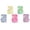 Z*5, variant on BESEW7 Acrylic Iridescent Chunky Alphabet Beads Big Hole Letter Beads for Jewelry Making Paracord Bracelets Keychain Crafts DIY Gifts 5PC A