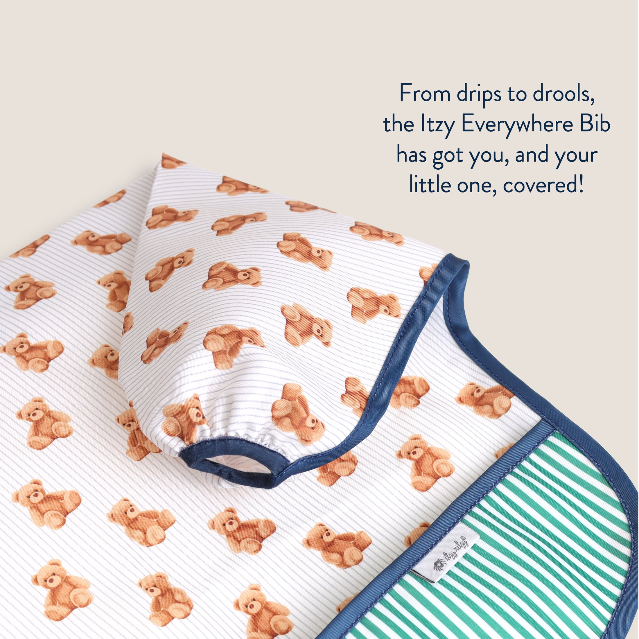 Itzy Everywhere Bib Long Sleeve Bear