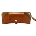 thumbnail image 3 of Glasses Case Holder Portable Trendy Eyeglass Bag for Camping Hiking Outdoor Brown, 3 of 8