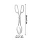 thumbnail image 3 of Pinzas de Acero Inoxidable para Comida | Pinzas para Parrilla y Barbacoa para Cocinar, Hornear Pan y Bistec | Pinzas de Cocina con Cerradura y Bordes Serrados | Utensilios Resistentes al Calor para, 3 of 5