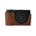thumbnail image 3 of GadgetCom Half Case Compatible with RICOH GR III GR3 GR3X IIIx / IV GR4 , Anti-Slip PU Leather Camera Shell Cover, 3 of 7