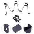 thumbnail image 3 of Troglfold Curtain Rod Bracket Adjustable Heavy Duty Curtain Rod Brackets (19mm) - Set of 3,3.35"X2.76"X0.59", 3 of 10