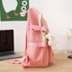thumbnail image 2 of Insignias de mochila para mujer, 4 unidades/juego, bonitas bolsas de libros, mochila de viaje informal (rosa) Likrtyny Para Estrenar, 2 of 9