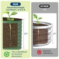 thumbnail image 4 of Galvanized Raised Garden Beds – 2 Pack Planter Boxes – Rust-Resistant, Easy Assembly – Vegetables & Flowers – Outdoor Plants – Durable, 4 of 7