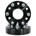 thumbnail image 2 of Hex Autoparts 4PCS 1.5" 6x5.5 Black Wheel Spacers Adapter 14x1.5 Studs for Chevy Silverado 1500 Tahoe Suburban GMC Sierra 1500, 2 of 6