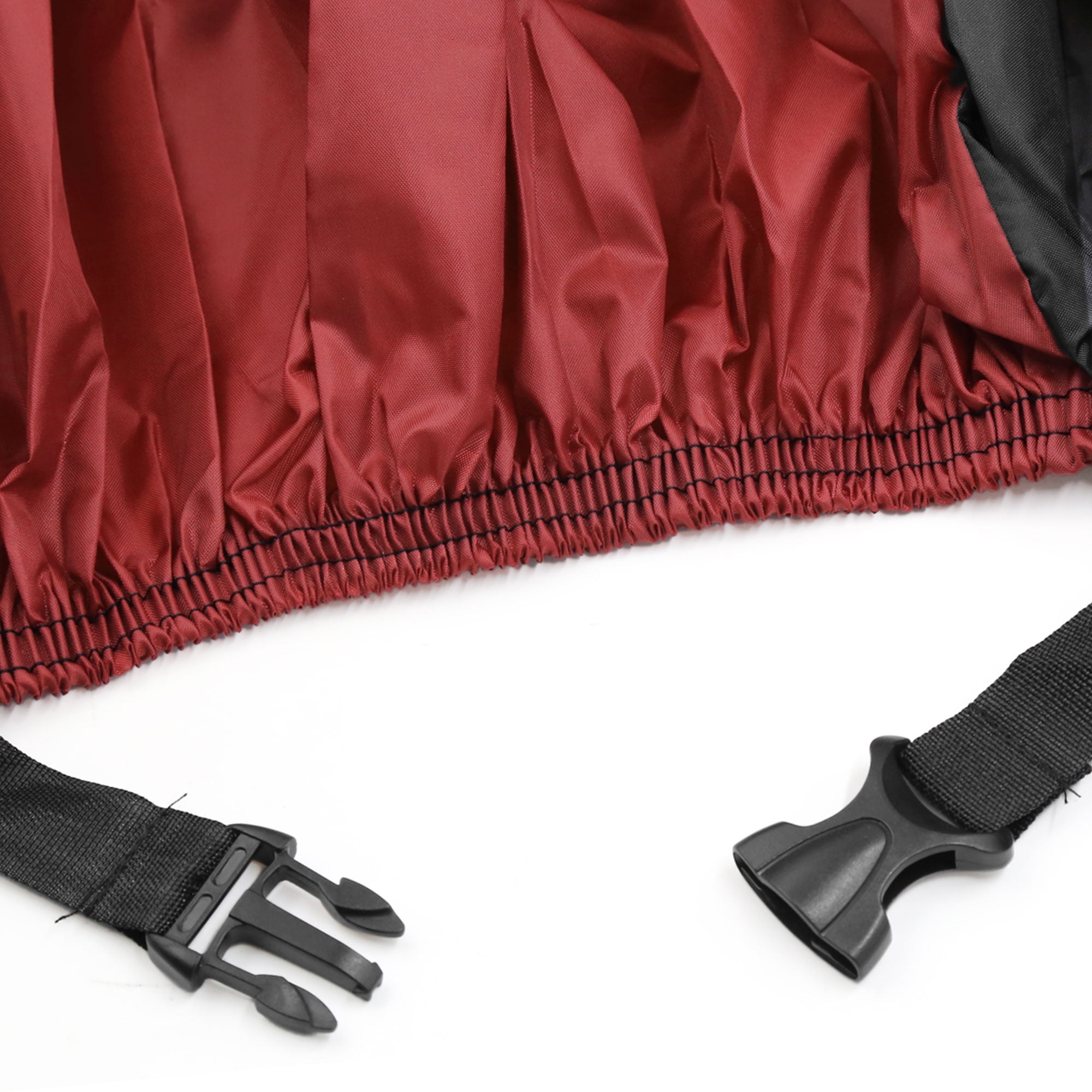 REGALWOVEN Motorcycle Cover Durable Fit for Harley-Davidson Road Glide 98-13 180T 1Pcs Red  Black Size XXXL