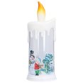 thumbnail image 2 of Velas navideñas sin llama LED simulación llama Santa decoración luz nocturna para Navidad tipo D ancianos, 2 of 14