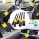 thumbnail image 5 of Juego de cepillos para detalles de automóviles de 5 piezas Use cepillos de limpieza de cerdas suaves aptos para limpiar la rejilla de lavado interior, 5 of 8