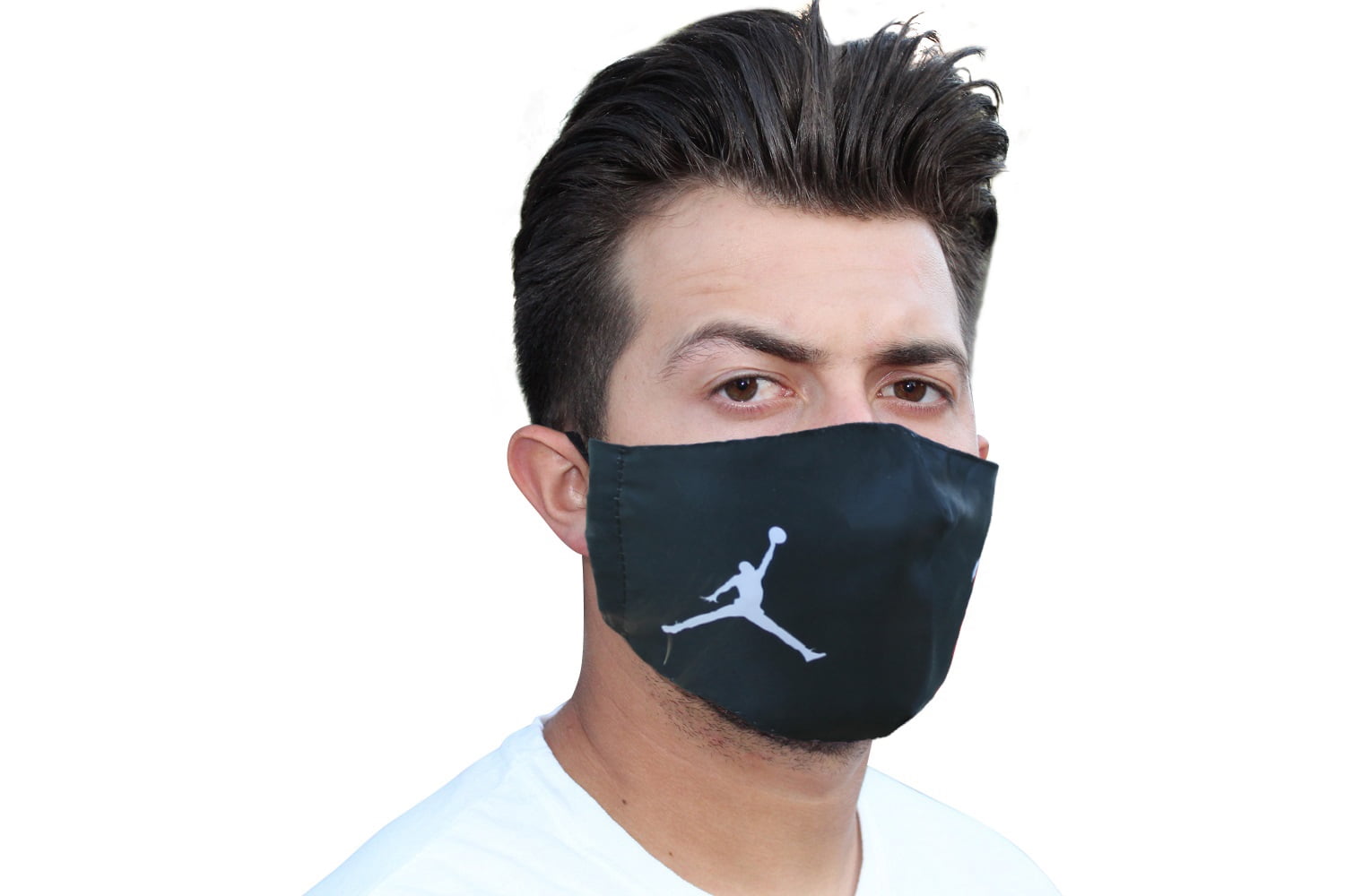 Reusable and Washable Unisex Adjustable Straps Fashion Cloth Face Mask, Jordan 23