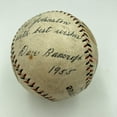 thumbnail image 2 of Dave Bancroft Single Signed 1926 National League Jubilee Baseball With JSA COA, 2 of 11