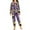 Black Cats Moon, variant on Black Cats Moon Pajama 2 PCS Skin Friendly Sleepwear Long Pants Set Halloween Crewneck Long Sleeve Purple Tee Athletic Clothing Sleepwear Size 13-14