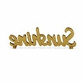 thumbnail image 4 of 3" Gold Cast Iron Hand Painted Sunshine Sculpture, 4 of 5