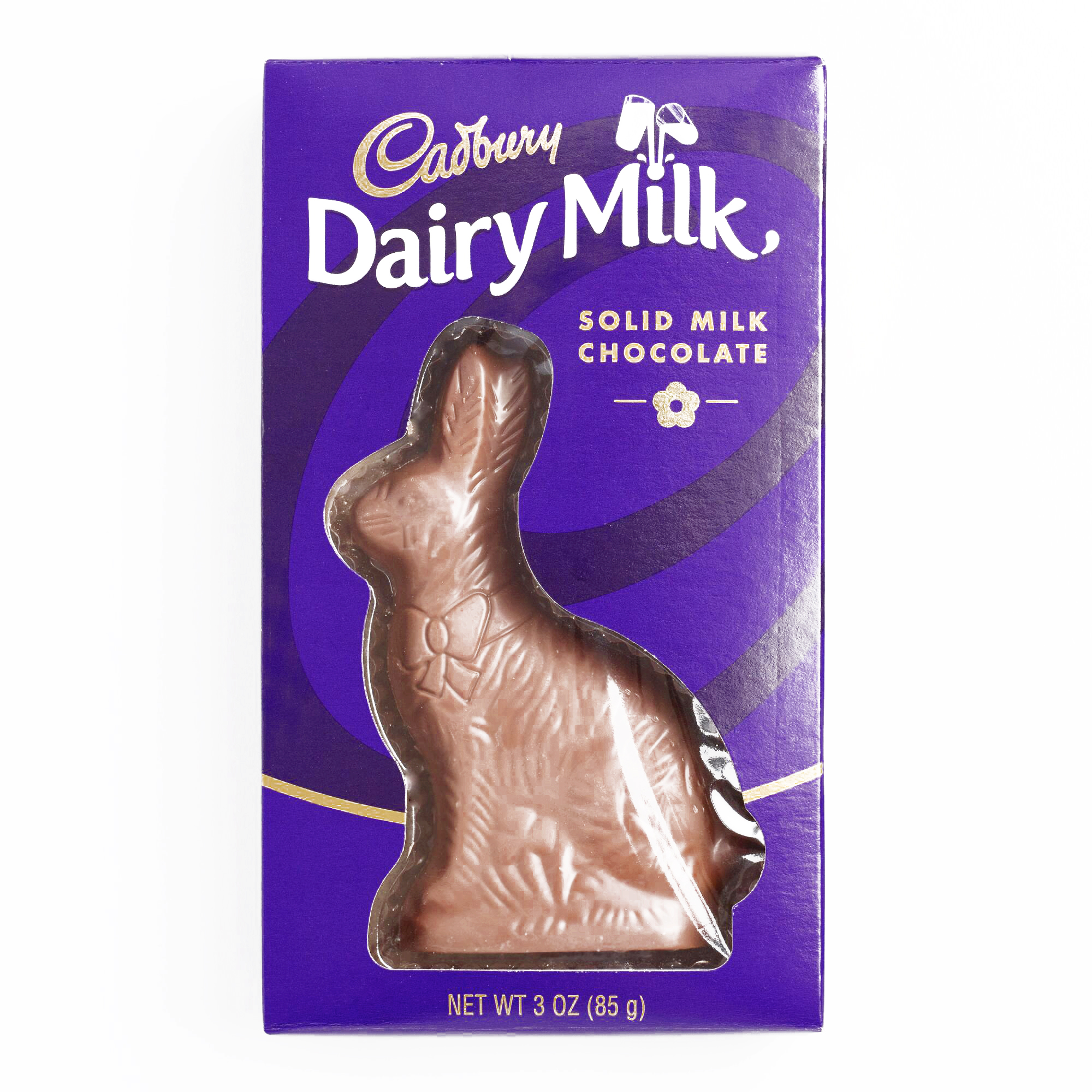 Cadbury Solid Milk Chocolate Bunny 3 oz each (1 Item Per Order, not per