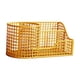 thumbnail image 2 of Organizador de escritorio, tocador, lápices escolares, portalápices, soporte para brochas de maquillaje Dorado, 2 of 9