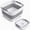 Gray, variant on Collapsible Dish Basin with Drain Plug, 2.4 Gal 9L Foldable Wash Basin, Portable Sink Tub for Kitchen, Camping, RV, Vegetable Washing and Beverage Tub, Gray