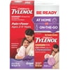 Tylenol Children's Pack, Liquid (4 fl. oz) and Chewables (24 ct), Pain + Fever Relief, Grape Flavor, 1 ea (Pack of 6)