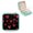Green, variant on Hearts Love Art Jewelry Box for Necklace, Ring, Earring Storage - Portable & Compact Travel Case with High Capacity and Quality White