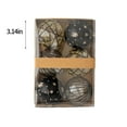 thumbnail image 3 of VERUGU 6Pcs Christmas Ball 3.14 Inch Christmas Tree Ornament Decoration Set Shatterproof Hanging Tree Ornament Set, Christmas Gifts on Clearance, 3 of 7