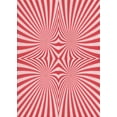 thumbnail image 1 of Ahgly Company Tapis Rectangulaire Lavable en Machine Rose Transitionnel, 8 Pieds x 12 Pieds, 1 of 7