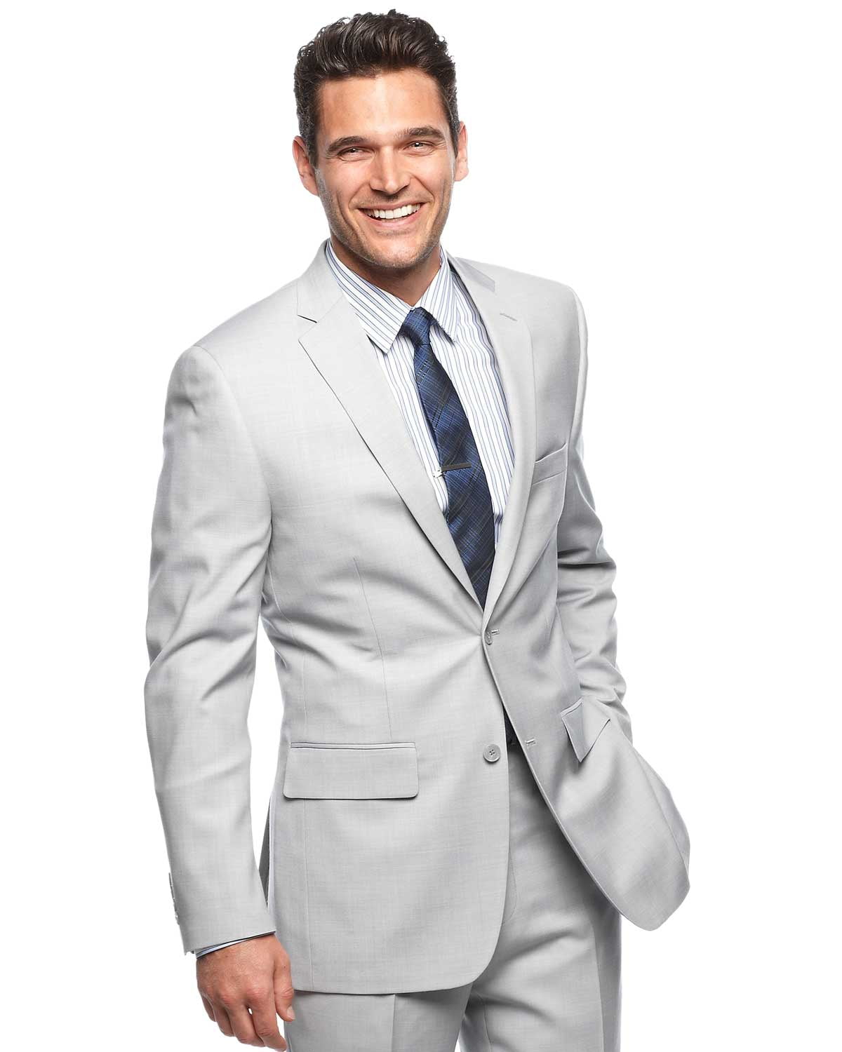 alfani grey suit