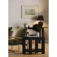 thumbnail image 4 of Maven Lane Paulo Wooden Side Table in Weathered Black Finish, 4 of 11