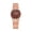 Brown_AF06, variant on Resicozy Rose Gold Watch for Women Mesh Strap Fashion CasualQuartz Ladies Watches Black#1