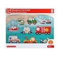 thumbnail image 2 of Hape Juego de Rompecabezas de Clavija de Emergencia, Multicolor, 11.57" x 8.19", 2 of 2