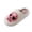 Pink-1, variant on Womens Mens Plush Fluzzy Slippers Soft Outdoor Indoor House Shoes