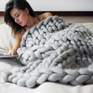 Chunky Yarn,Wool Yarn Balls For Arm Knitting And Crochet, Bulky Yarn For  Arm Knitting,Weaving Diy Craft Scarf Sweater Throw Sofa Bed Blanket Pillow