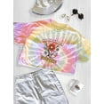 thumbnail image 3 of Fantastic Good Vibes Tie Dye Spiral Women -Image by Shutterstock, Female Small, 3 of 4