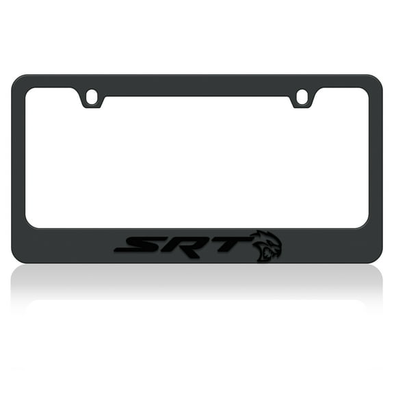 Dodge SRT License Plate Frame (Black)