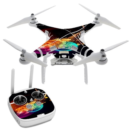 Colorful Lion Planets DJI Phantom 3 Professional Skin Skins Vinyl Decal Kit