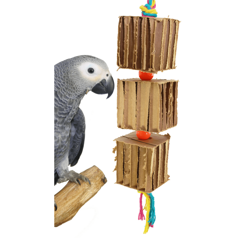 Bonka Bird Toys 50075 Big Blocks n Knots Bird Toy. Walmart