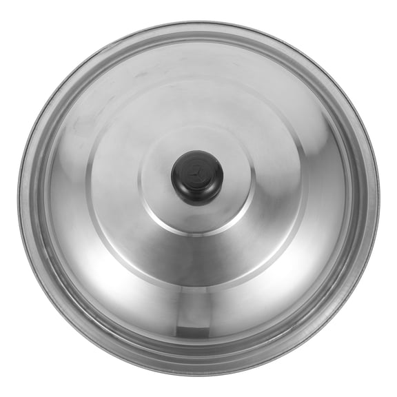 WEUVEB Kitchen Stainless Steel Round Dome Lid for Pots, Pans, Skillets - Cookware Cover