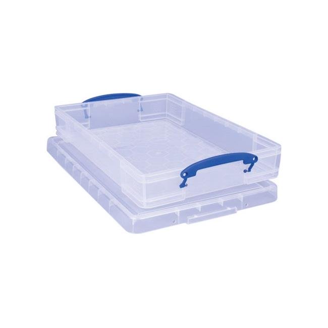 Really Useful Box 6663165 4.44 X 14 X 18 In. Stackable Storage Box 