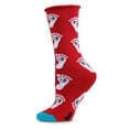 thumbnail image 3 of MeMoi Back On Your Feet Greeting Card Sock | Hospital Socks MeMoi One Size / Red, 3 of 5