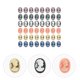 thumbnail image 3 of EeaseMX 48pcs Resina Lady Head Cameo de la espalda Decors de resina Ornamentos de bricolaje Accesorios de bricolaje, 3 of 7