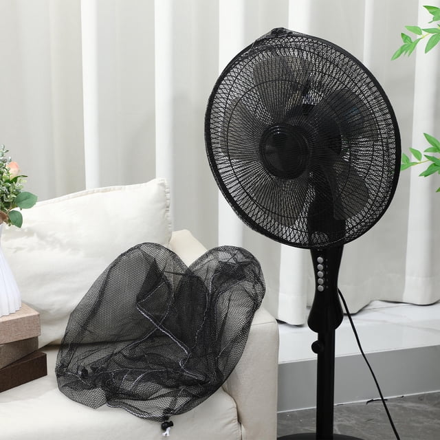 ADDHAT Cubierta De Ventilador Con Simple Y Malla Fuerte Para Protección