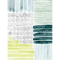 thumbnail image 2 of Popp, Grace 15x18 White Modern Wood Framed Museum Art Print Titled - Aerial Abstract II, 2 of 4