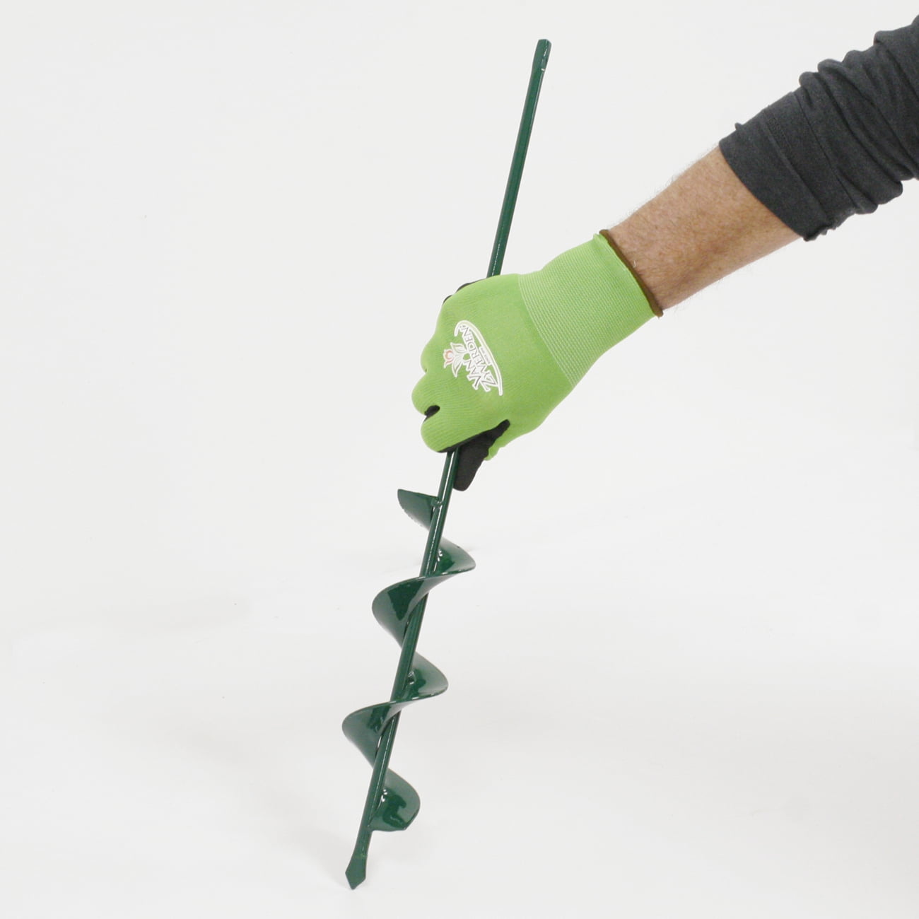 Van Zyverden Flower Bulb Planting Auger Green