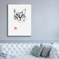 thumbnail image 5 of Epic Graffiti 'Cat Face 2' by Pechane, Canvas Wall Art, 40"x54", 5 of 8
