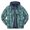 Green, variant on IROINNID Men's Hoodie Shacket Long Sleeve Plaid Casual Autumn And Winter Coat Drawstring False Two Piece Top Thickened Cotton Padded Coat