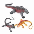 thumbnail image 1 of Set de figuras Realistic Lizard de PVC con forma de iguana marina y reptil para niños, 1 of 3